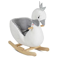 Плюшена играчка за яздене Swan от Moni Toys
