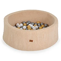 Детски басейн с топки Мек Басейн Boucle с 200 Топки Beige от Moni Toys