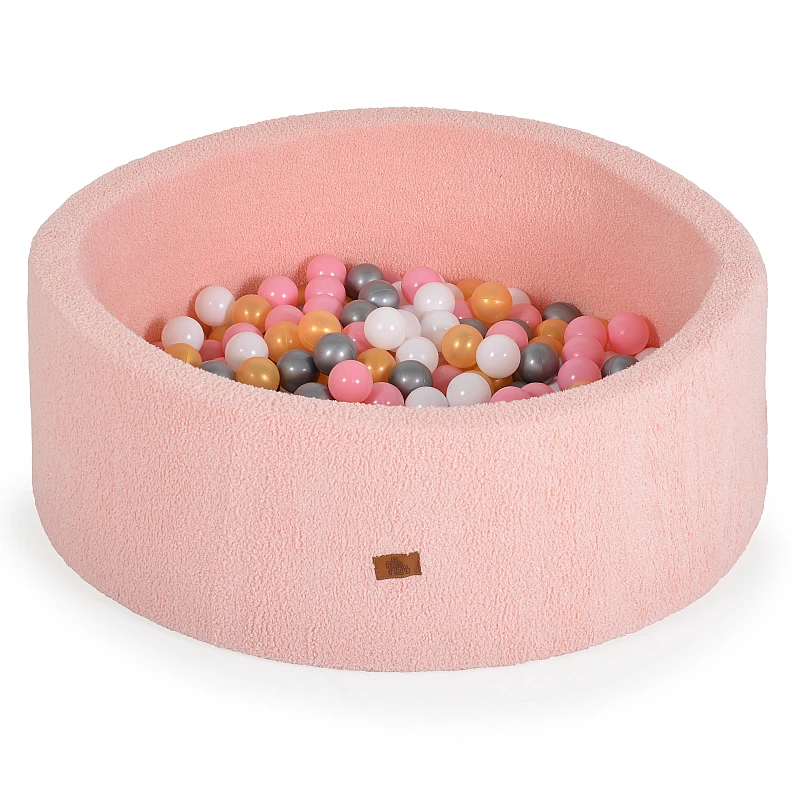 Детски басейн с топки Мек Басейн Boucle с 200 Топки Розов от Moni Toys