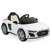 Акумулаторна кола Audi R8 Spyder Бял