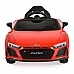Акумулаторна кола Audi R8 Spyder Мет. Червен