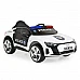 Акумулаторна кола Audi Rs E-tron 717 Бял Полиция