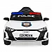 Акумулаторна кола Audi Rs E-tron 717 Бял Полиция