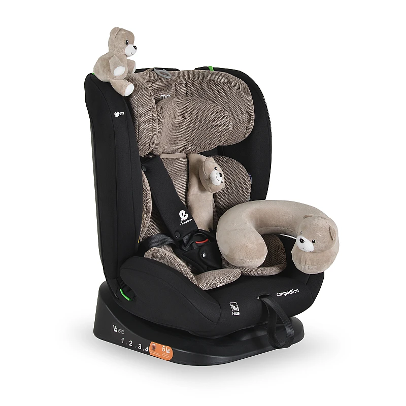 Столче за кола i-Size Competition 40-150 см Cool-beige от Moni