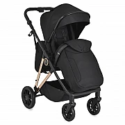 Комбинирана бебешка количка 3 в 1 Merci Onyx-black от Moni