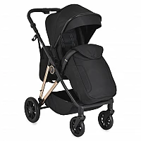 Комбинирана бебешка количка 3 в 1 Merci Onyx-black от Moni