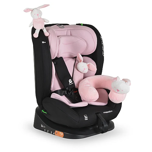 Столче за кола i-Size Competition 40-150 см Baby-pink от Moni Столче за кола i-Size Competition 40-150 см Baby-pink от Moni