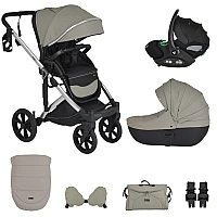 Комбинирана бебешка количка 3 в 1 Eggo Pigeon-grey от Cangaroo