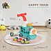 Детска играчка за прохождане 3в1 Happy Train Mint от Moni Toys Детска играчка за прохождане 3в1 Happy Train Mint от Moni Toys