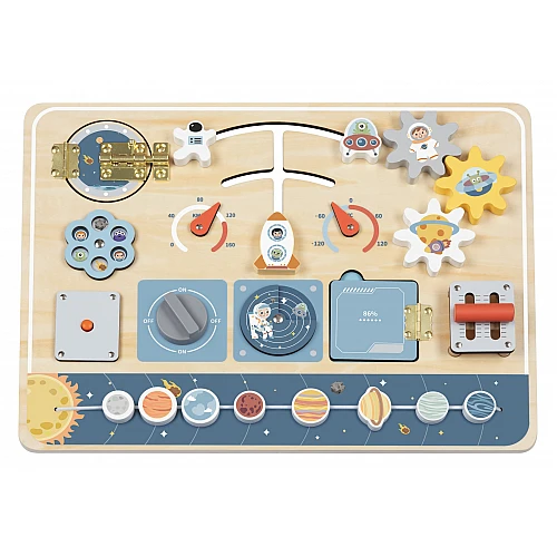 Дървена образователна играчка Активна Дъска Space Tp113 от Tooky Toy