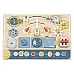 Дървена образователна играчка Активна Дъска Space Tp113 от Tooky Toy