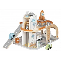 Дървена ролева играчка Писта Space Station Tj903 от Tooky Toy