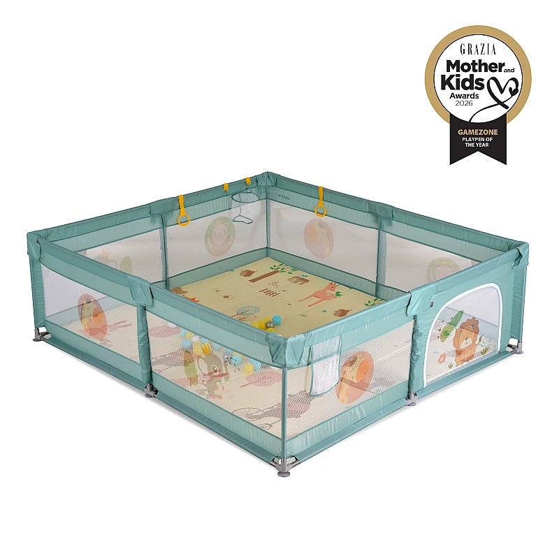 Детски басейн с топки Gamezone 150*200 с Аксесоари Мента от Moni