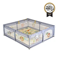Детски басейн с топки Gamezone 180*200 с Аксесоари Сив от Moni