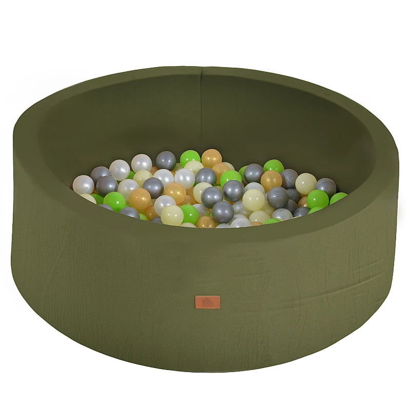 Детски басейн с топки 200 Топки Bp02-5 Тъмно Зелен от Moni Toys