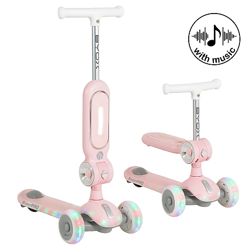Детска тротинетка 2in1 Streetpro Pink от Byox