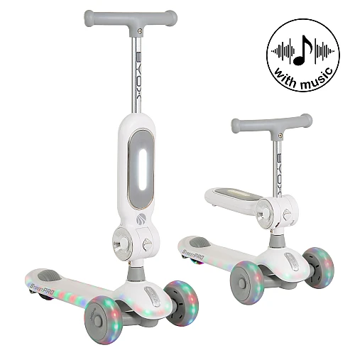 Детска тротинетка 2in1 Streetpro Grey от Byox Детска тротинетка 2in1 Streetpro Grey от Byox