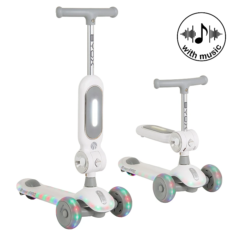 Детска тротинетка 2in1 Streetpro Grey от Byox