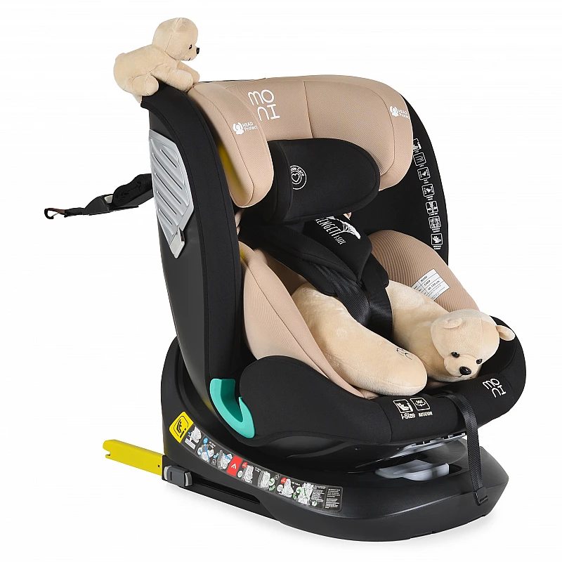 Столче за кола i-Size Serengeti 40-150 см Бежов от Moni