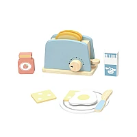 Дървена ролева играчка Сет Toaster Hp058 от Hi Pando