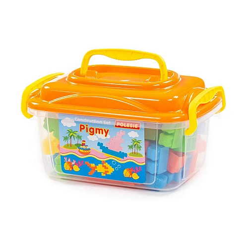 Детски конструктор и сортер В Кутия Pigmy 60 Части от Polesie Toys Детски конструктор и сортер В Кутия Pigmy 60 Части от Polesie Toys