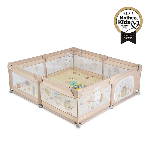 Детски басейн с топки Gamezone 180*200 с Аксесоари Бежов New от Moni