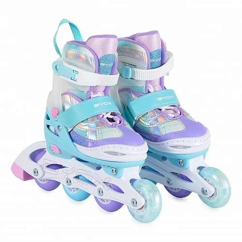 Детски ролери и кънки Rolox Violet-s-(30-33) от Byox Детски ролери и кънки Rolox Violet-s-(30-33) от Byox