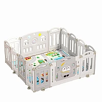Детски пясъчник и ограда Сгъваема 150/150 с Музика Penguin от Moni Garden