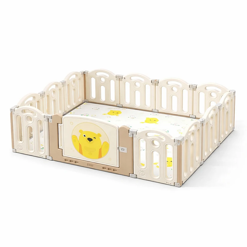 Детски пясъчник и ограда Сгъваема 160/120 Teddyland от Moni Garden