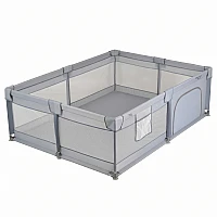 Бебешка кошара за спане и игра Gamezone Basic 150*200 Сив от Moni