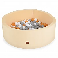 Детски басейн с топки Мек с 200 Топки Beige-new от Moni Toys