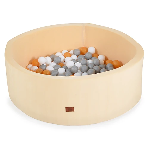 Детски басейн с топки Мек с 200 Топки Beige-new от Moni Toys