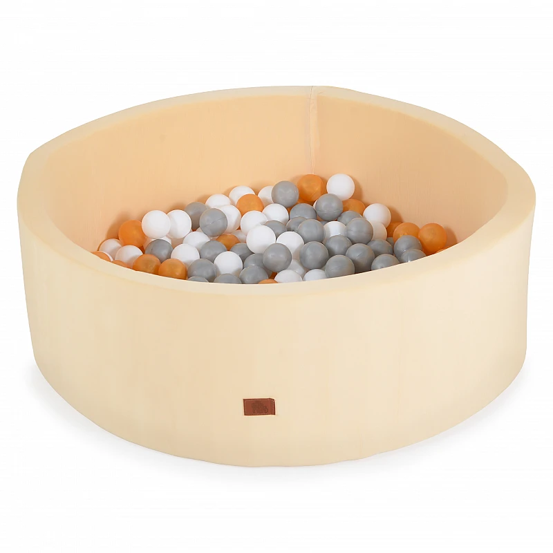 Детски басейн с топки Мек с 200 Топки Beige-new от Moni Toys