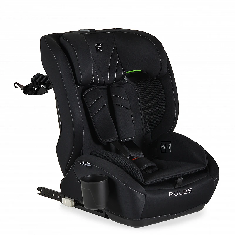 Столче за кола i-Size Pulse 76-150 см Black от Moni