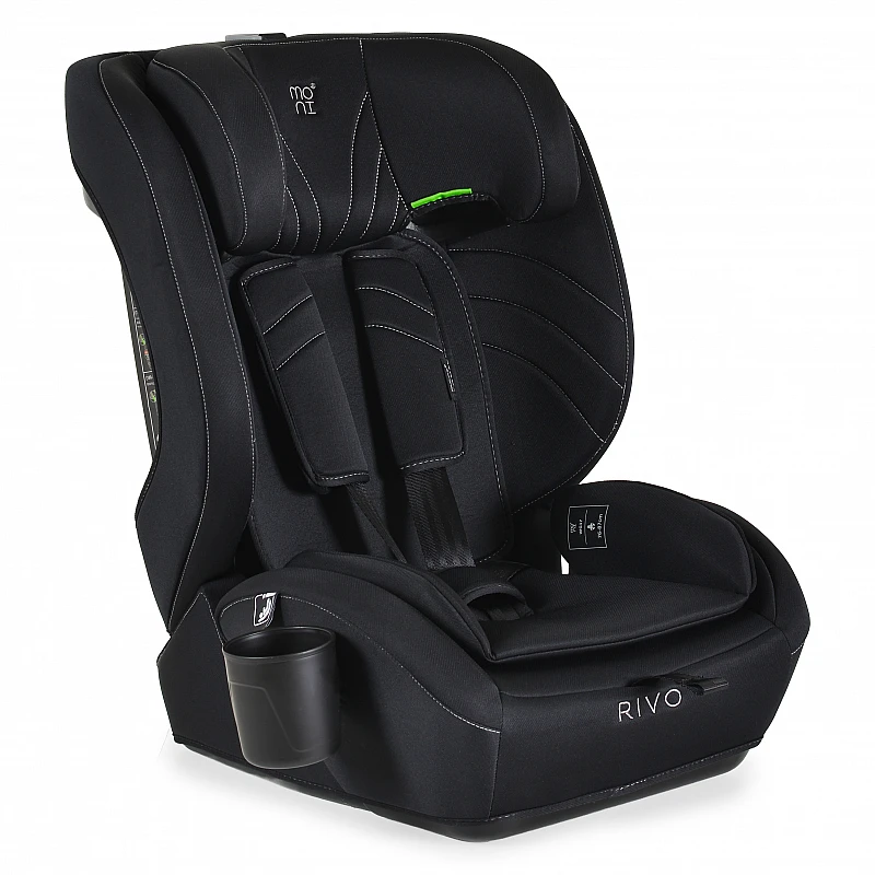 Столче за кола i-Size Rivo 76-150 см Черен от Moni