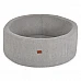 Детски басейн с топки Мек Басейн Boucle с 200 Топки Light-grey от Moni Toys