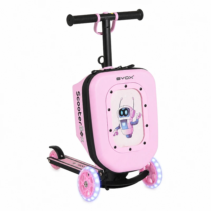 Детска тротинетка 2in1 Scooterbox, Pink от Byox
