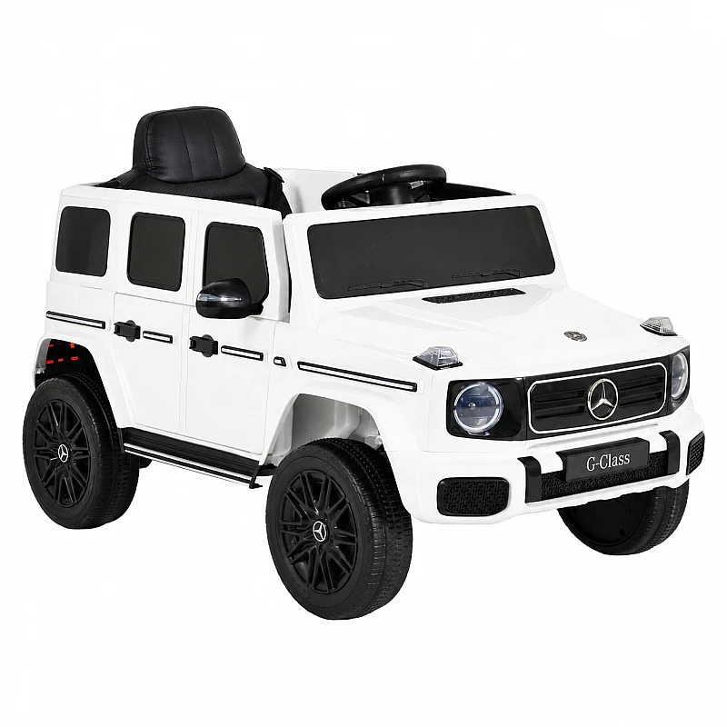 Акумулаторен джип Mercedes Benz G580, White